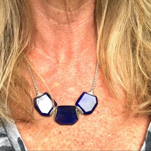 Silpada Blue Grotto Necklace - Picture 4 of 4